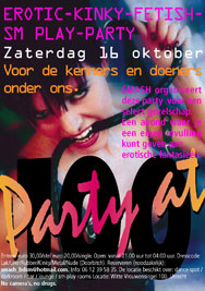 Flyer voor kinky club